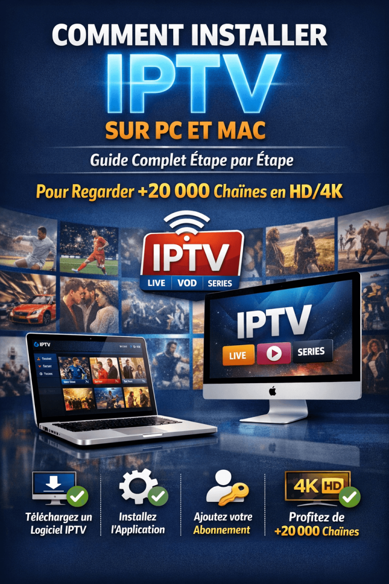 Lire la suite à propos de l’article Comment Installer IPTV sur PC et Mac