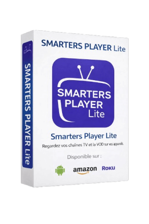 Abonnement smarters player Lite 12 Mois